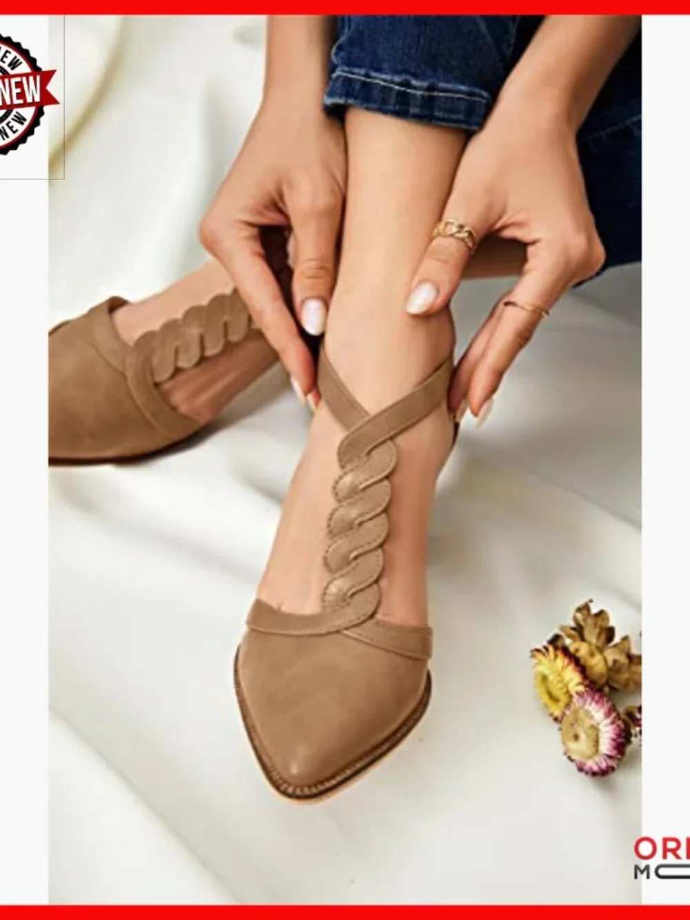 Chunky Heel T-Strap Pumps, Closed Toe Stacked Heels, Faux Leather
